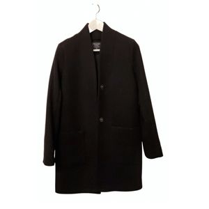 A&F black dad coat